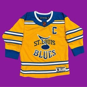 St. Louis Blues Kids Shirt - Yellow and Blue